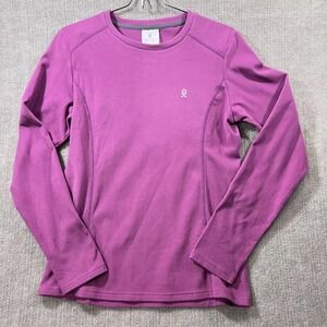 Little Donkey Andy Pink Long Sleeve Athletic Shirt Quick Dry Women's Size M